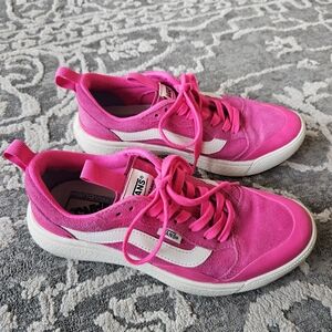 Vans Ultrarange Exo Neon Pink Ultracush Sneakers